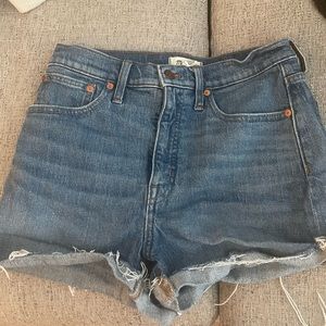 Madewell denim shorts